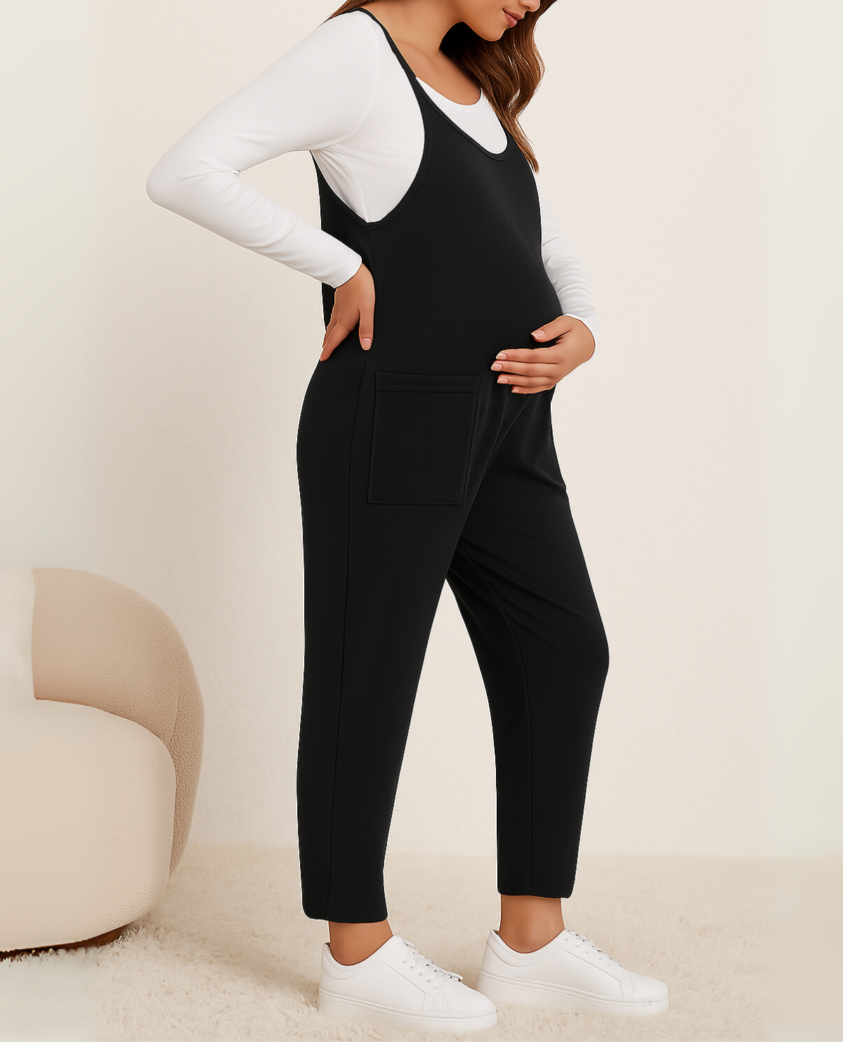 Stella Reo™ Maternity & Postpartum Oversized Jumpsuit