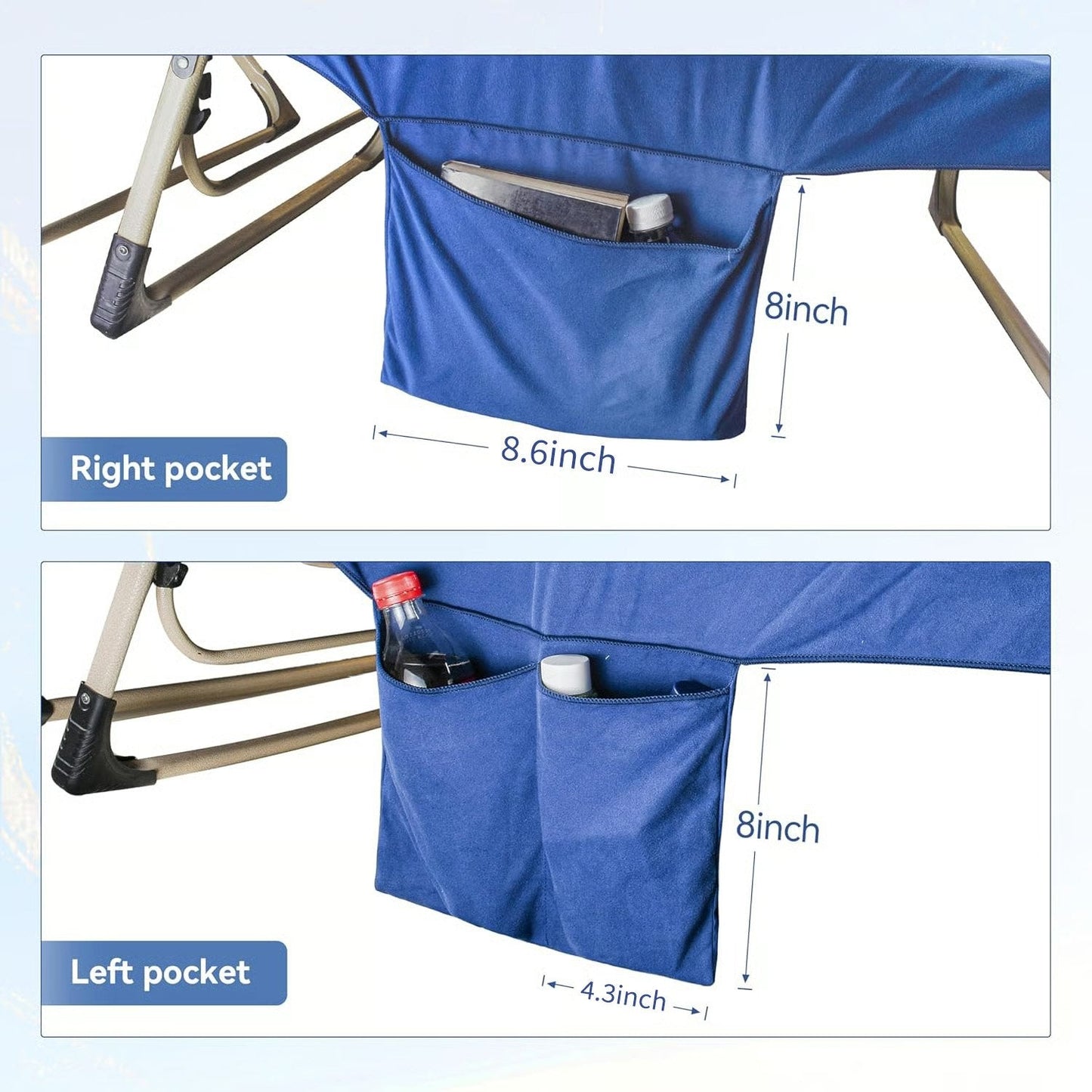 SunVibe™ Quick dry beach towel with pockets