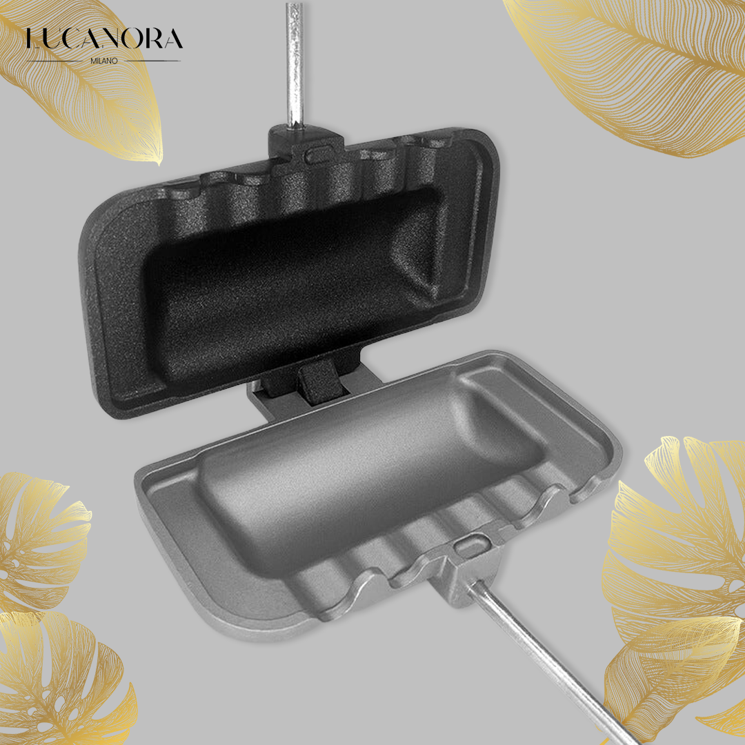 ToastMaster Duo™ Double-sided toast pan with non-stick coating