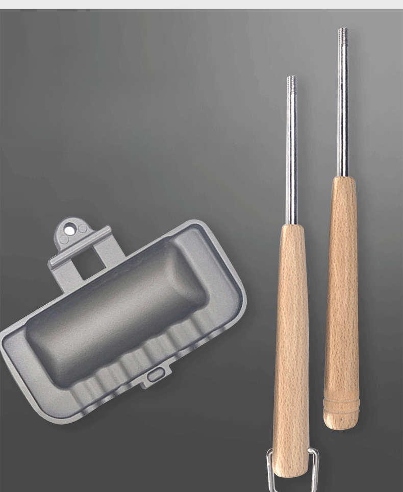 ToastMaster Duo™ Double-sided toast pan with non-stick coating