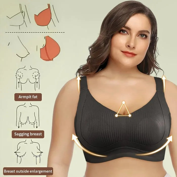 Trasea Colli™ Wire-free Non slip bra