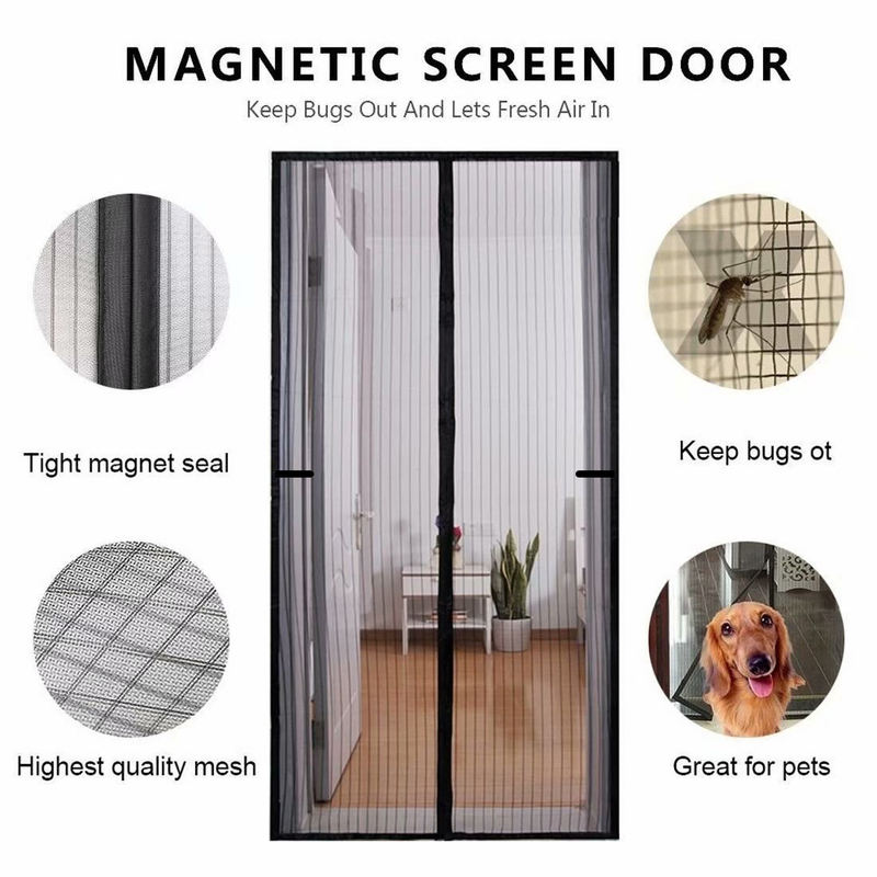TrioGuard™ Magnetic insect curtain