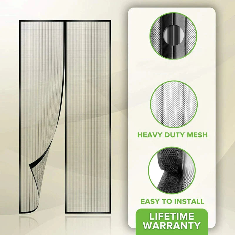 TrioGuard™ Magnetic insect curtain