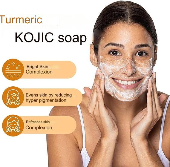 Turmeri Glow™ Soap with kojic acid and turmeric