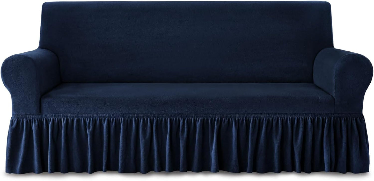 Velvexa™ Armchair Cover Thick Plush