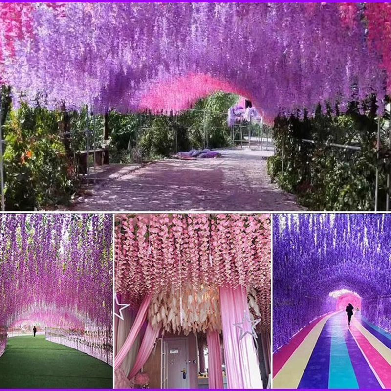 Wisteria™ Artificial wisteria flowers 12 pieces