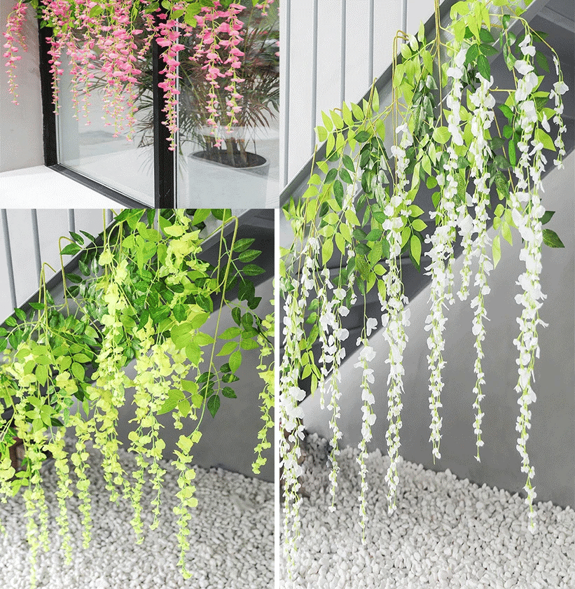 Wisteria™ Artificial wisteria flowers 12 pieces