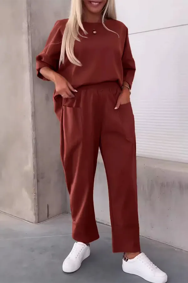 Emmie Moreau™ Set of top and trousers with pockets