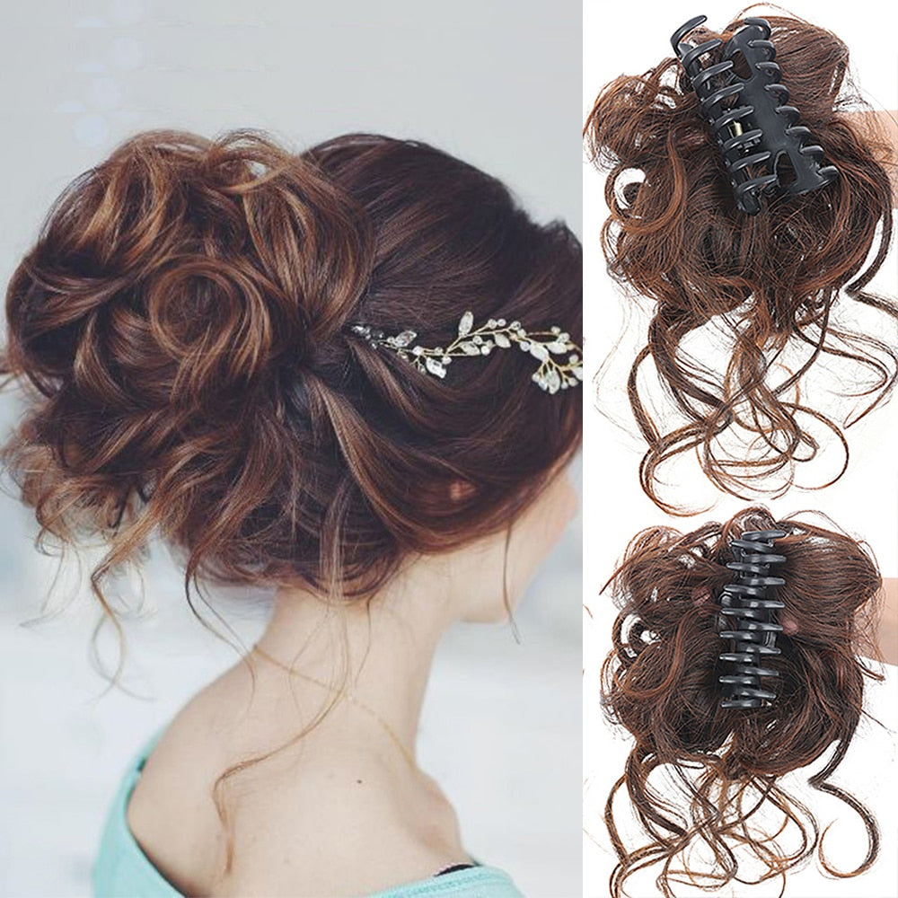 ChicChignon+™ Knotted hairpiece with clip