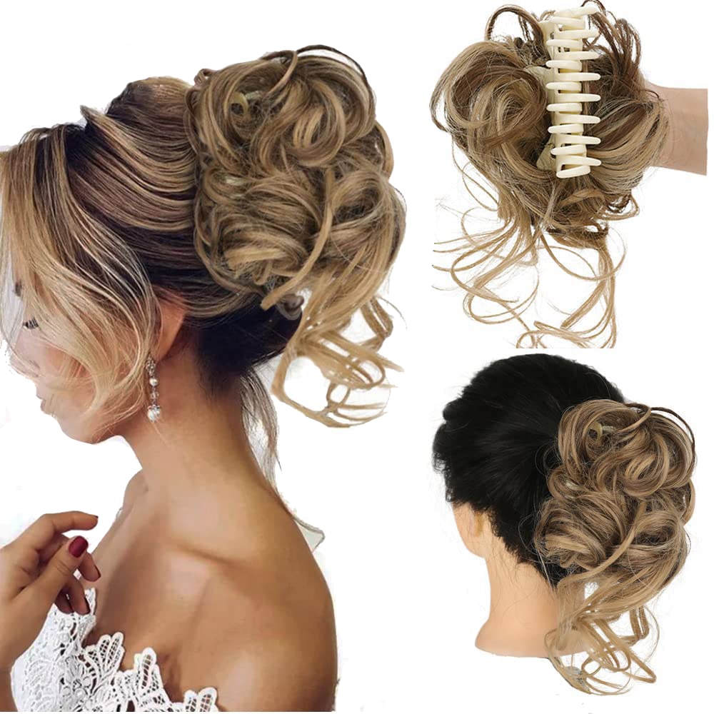 ChicChignon+™ Knotted hairpiece with clip