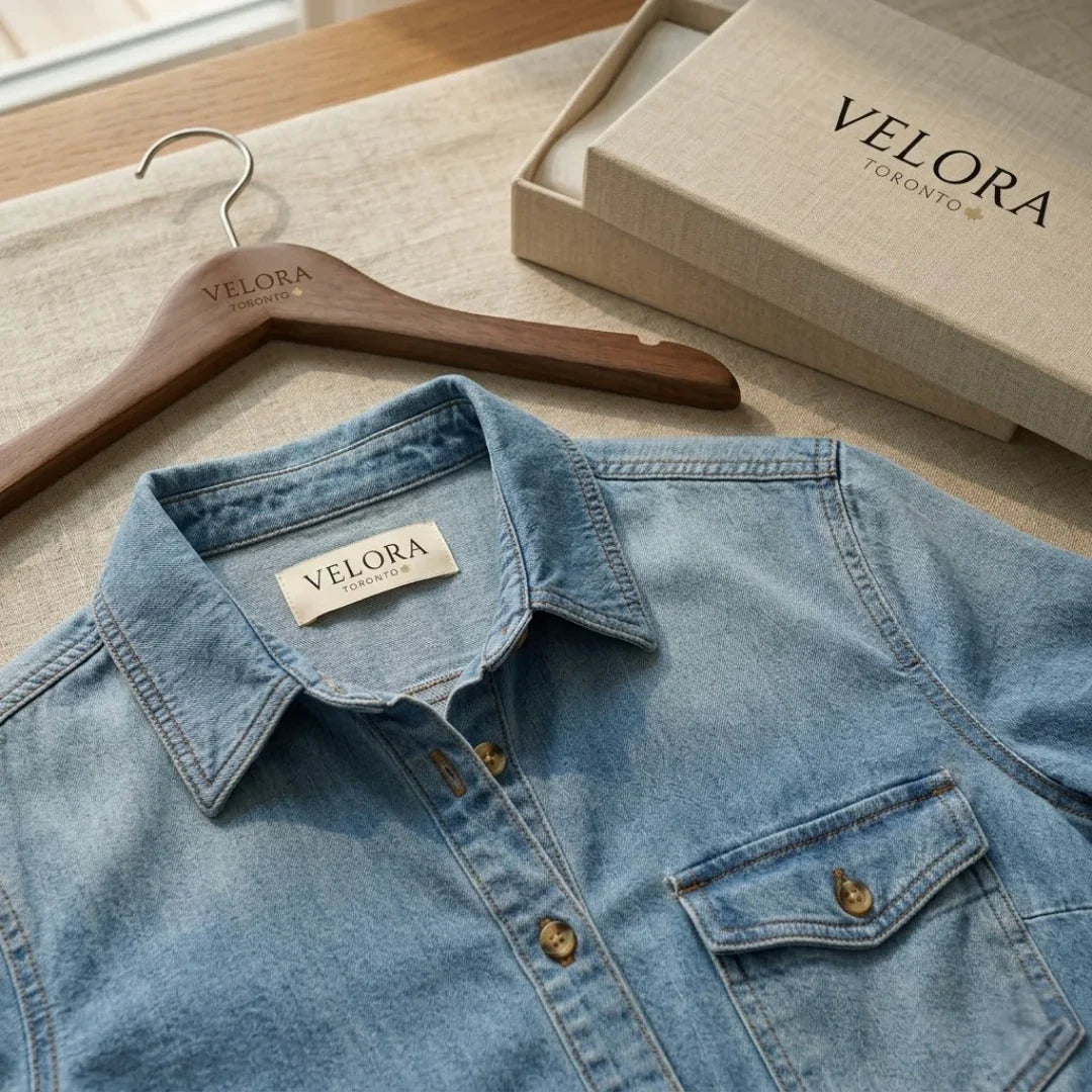Concetta Iorizzo™ Versatile Split Denim Dress, Day to Night