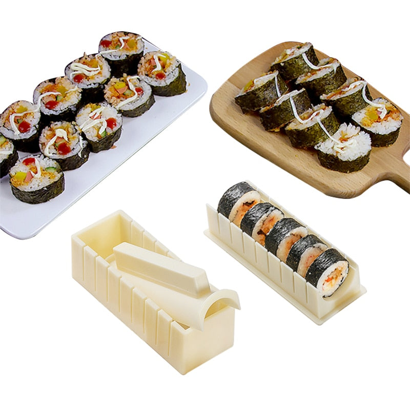 Cuisine Delux+™ Sushi Maker Set | Having fun making sushi together!
