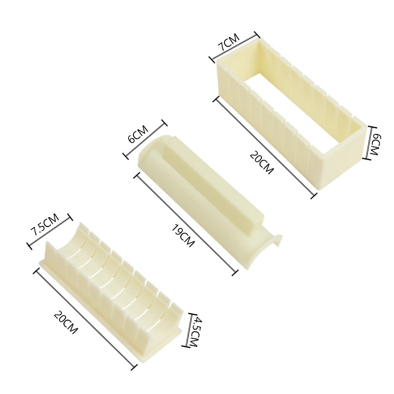 Cuisine Delux+™ Sushi Maker Set | Having fun making sushi together!