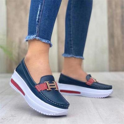 Helga™ Comfortable platform loafers