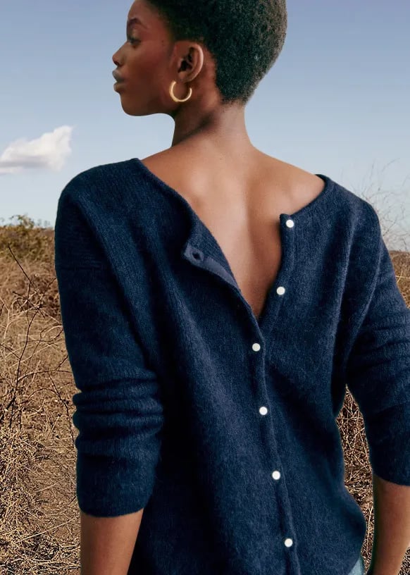 Mireio™️ Super soft button-up sweater