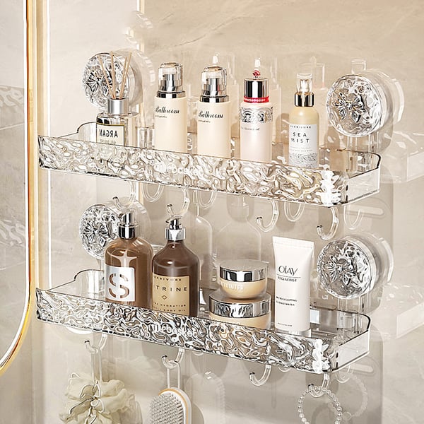 LuxeMesh™ Shower Storage Rack Bathroom