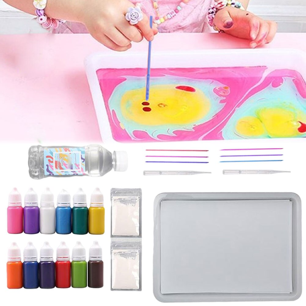 Marbling Paint Kit™ + FREE set of 12 additional paint cups