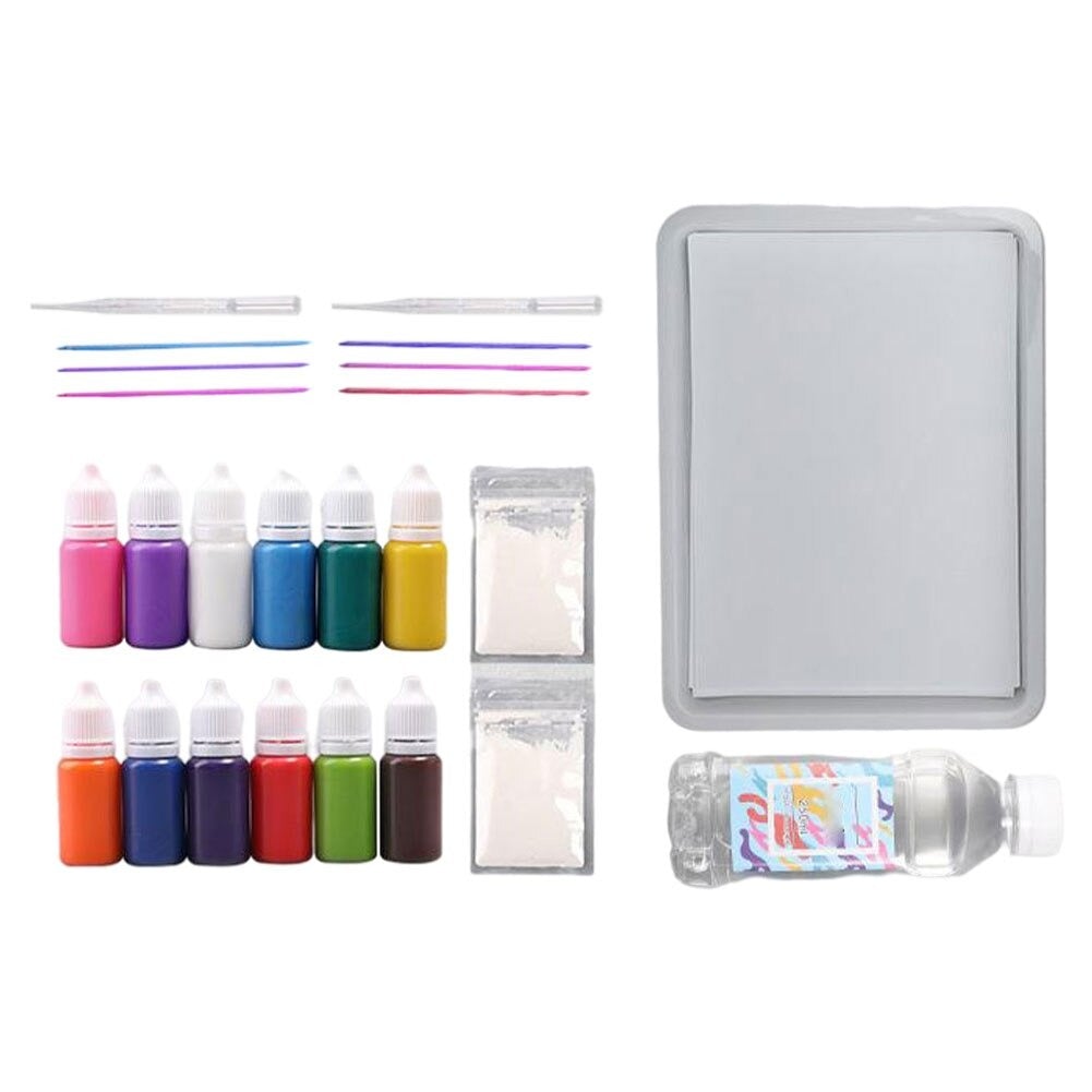 Marbling Paint Kit™ + FREE set of 12 additional paint cups