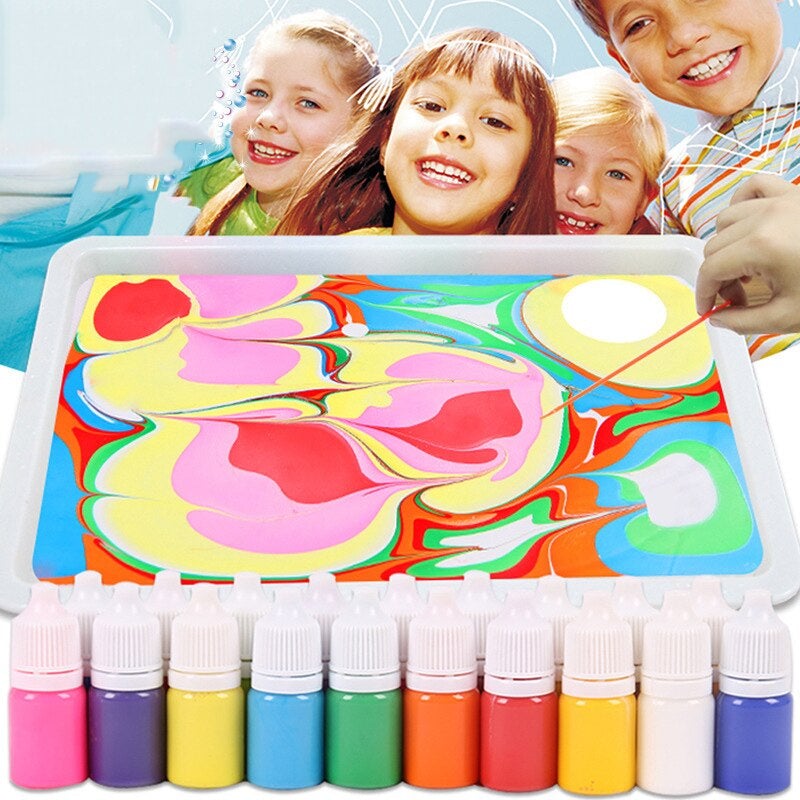 Marbling Paint Kit™ + FREE set of 12 additional paint cups