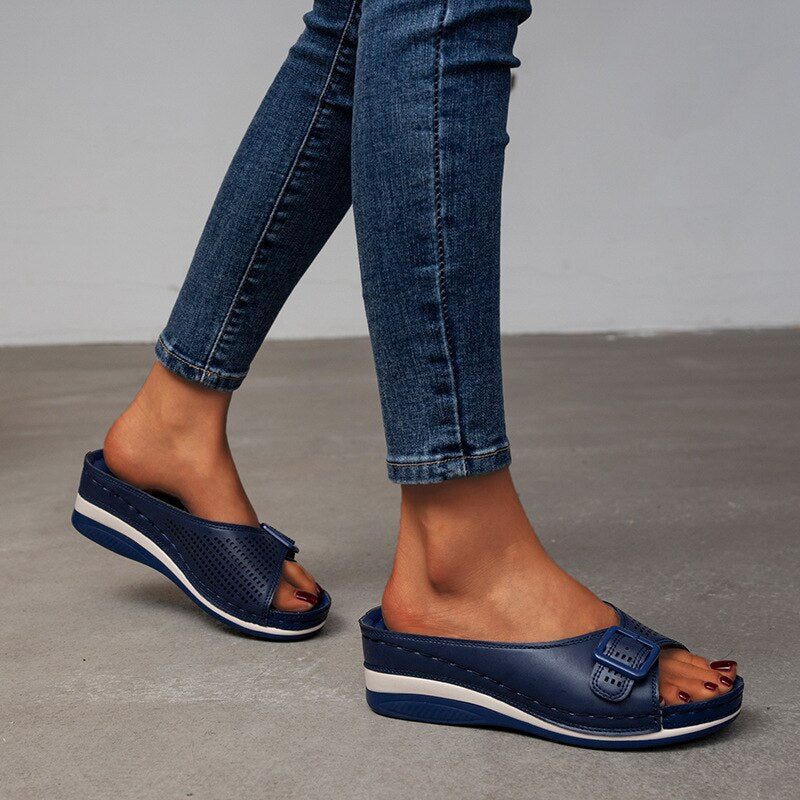 MariaComfort™ Fashionable wedge sandals