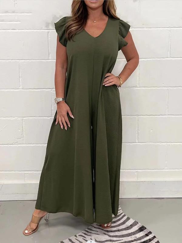 Marianne Bonnay™ Summer wide casual jumpsuit