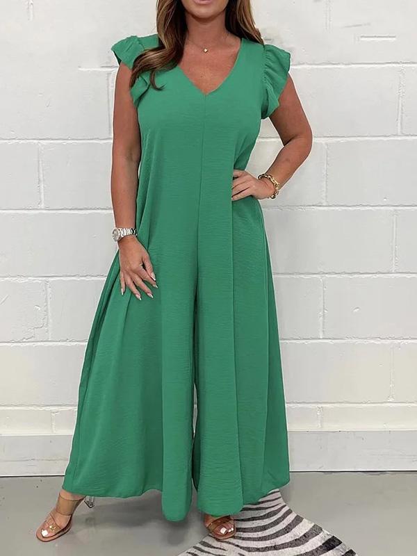 Marianne Bonnay™ Summer wide casual jumpsuit