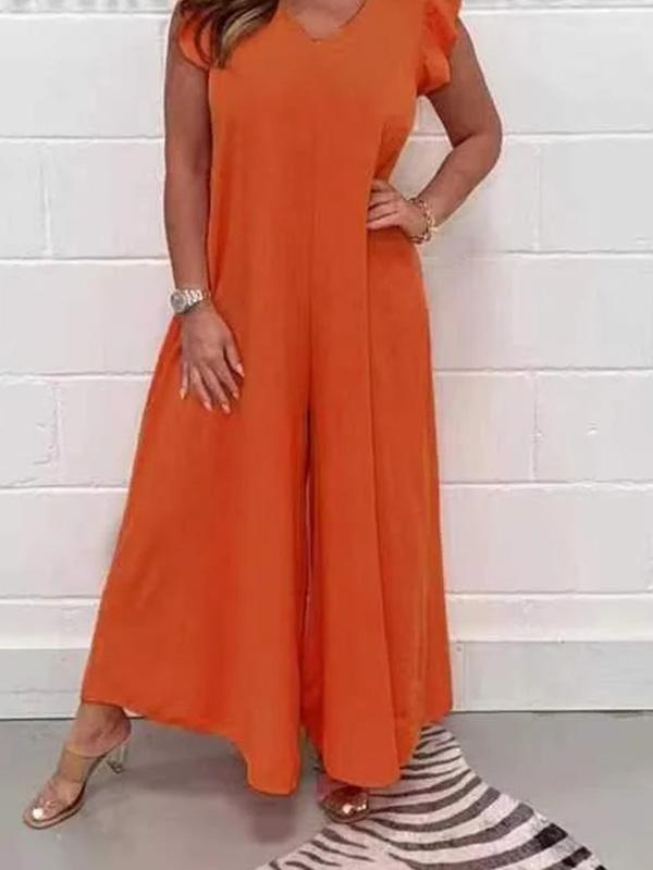 Marianne Bonnay™ Summer wide casual jumpsuit