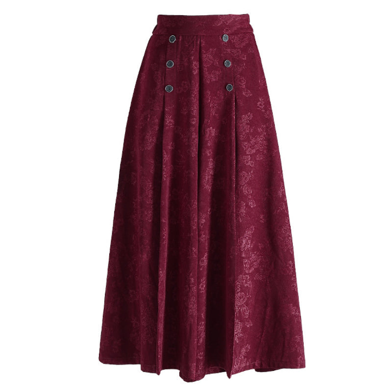 Mirabelle Bousset™ Silk trousers with wide legs and high waist
