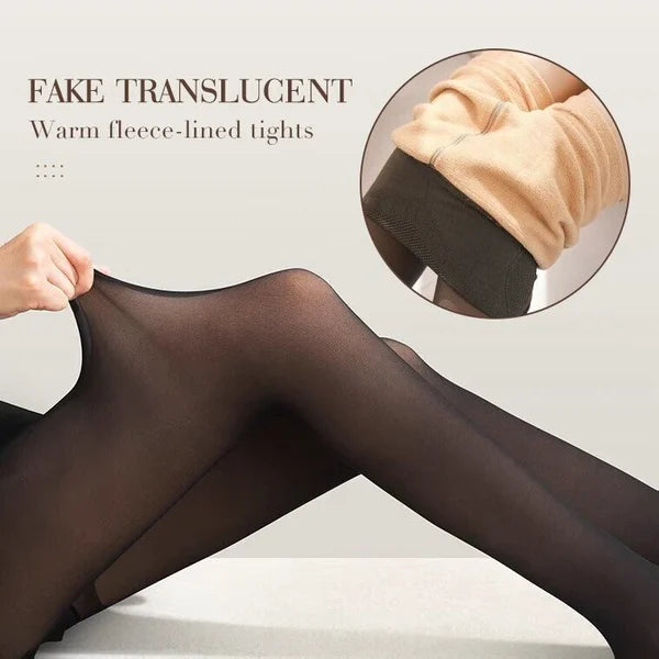 Ms Fox™ Fleece winter tights