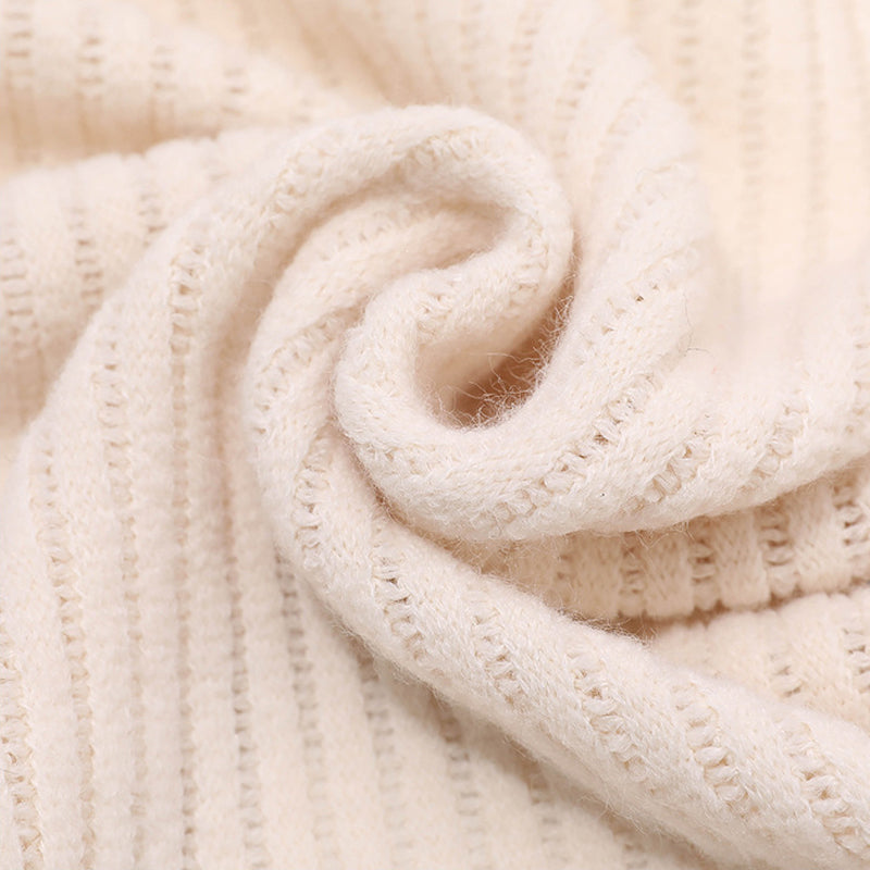 Rosine Robiquet™ Fashionable 2-in-1 scarf and sweater with fur collar