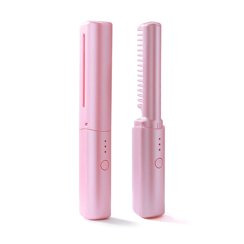 Mini GlamSet™️ Electric comb / Mini curling iron and straightener 2 in 1