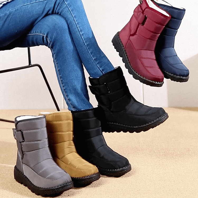 Deox™ Waterproof, non-slip, warm ankle-length snow boots