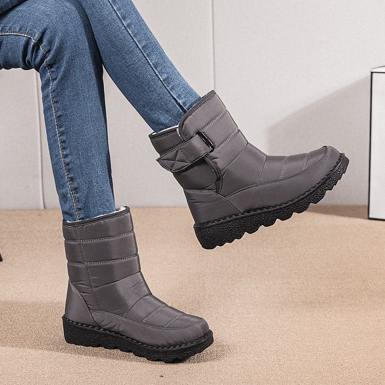 Deox™ Waterproof, non-slip, warm ankle-length snow boots