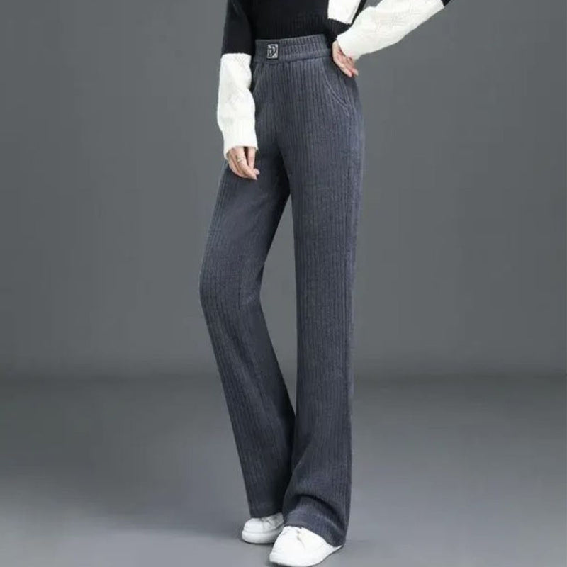Rufina Spada™ Warm trousers with elasticated waist