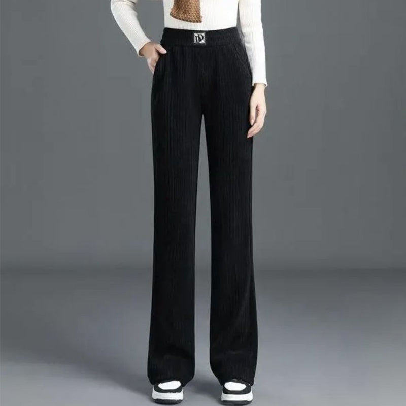 Rufina Spada™ Warm trousers with elasticated waist