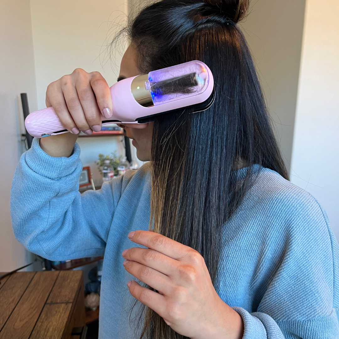 TrimTLC™ Tool for repairing damaged hair ends
