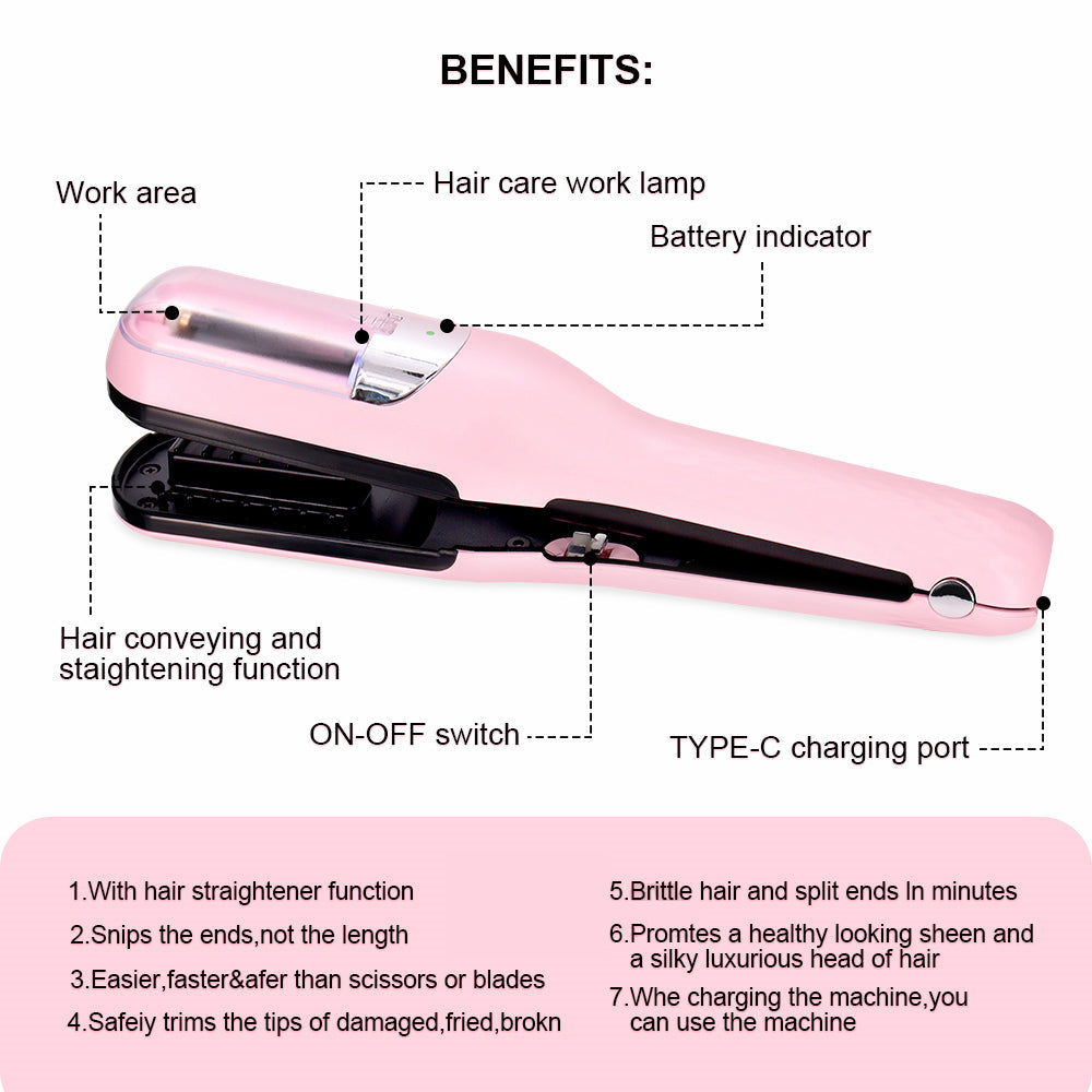 TrimTLC™ Tool for repairing damaged hair ends