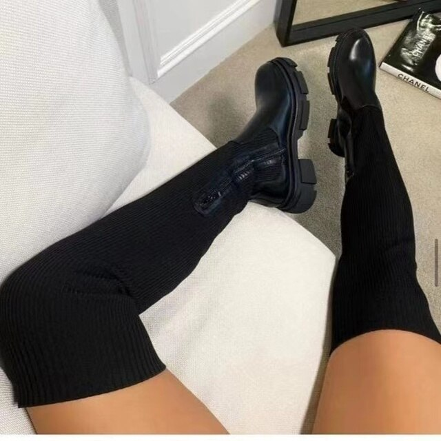 Elle Morin™️ Flexible, comfortable, high socks