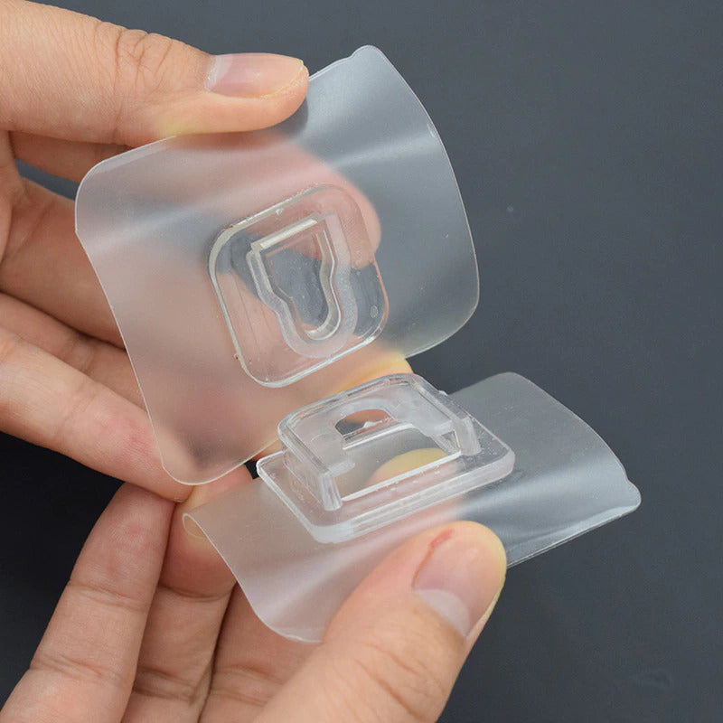 SecureGrip Duo™️ Set of 10 double mounting brackets with acrylic adhesive