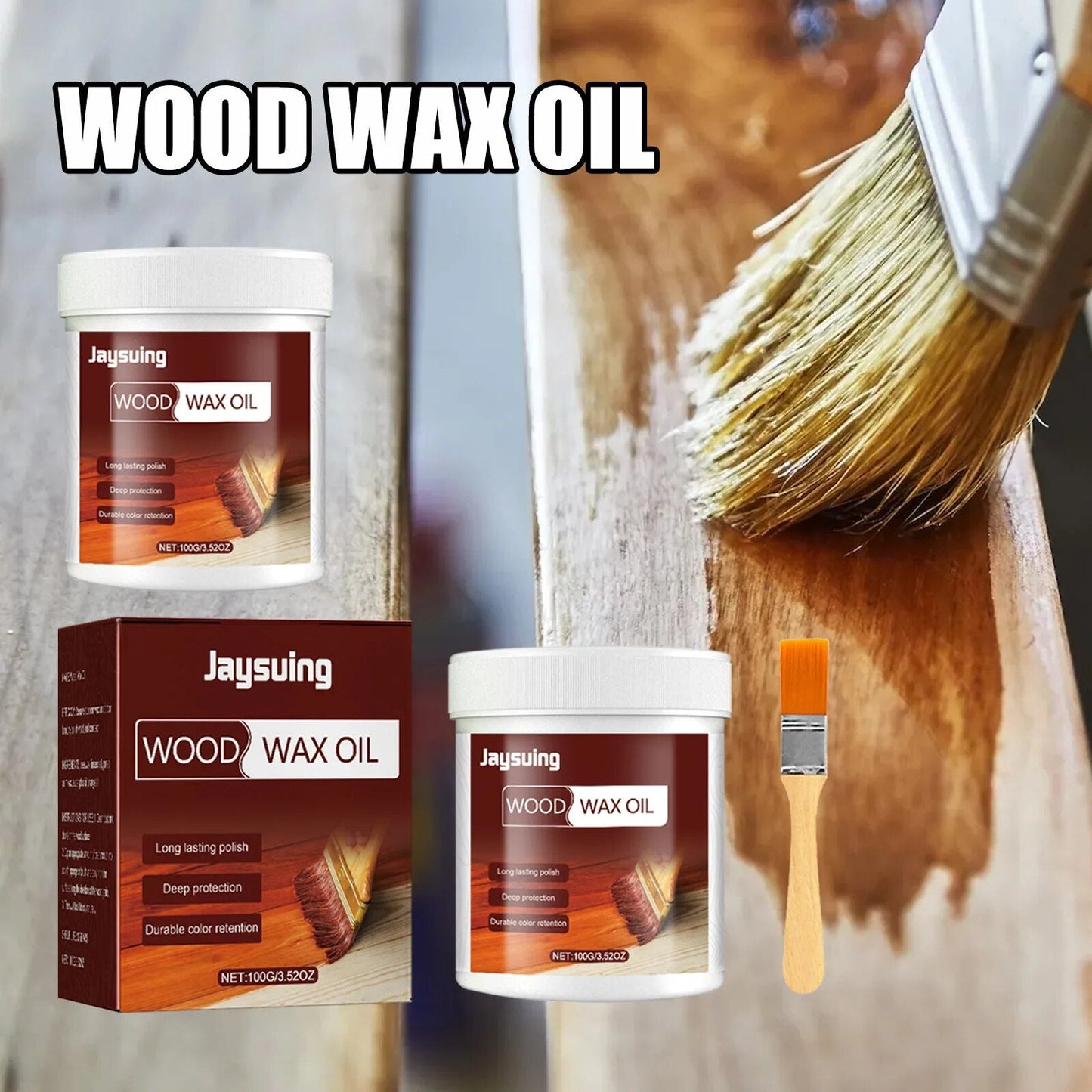 Wood Oil™ Outdoor anti-corrosive wax oil for wood