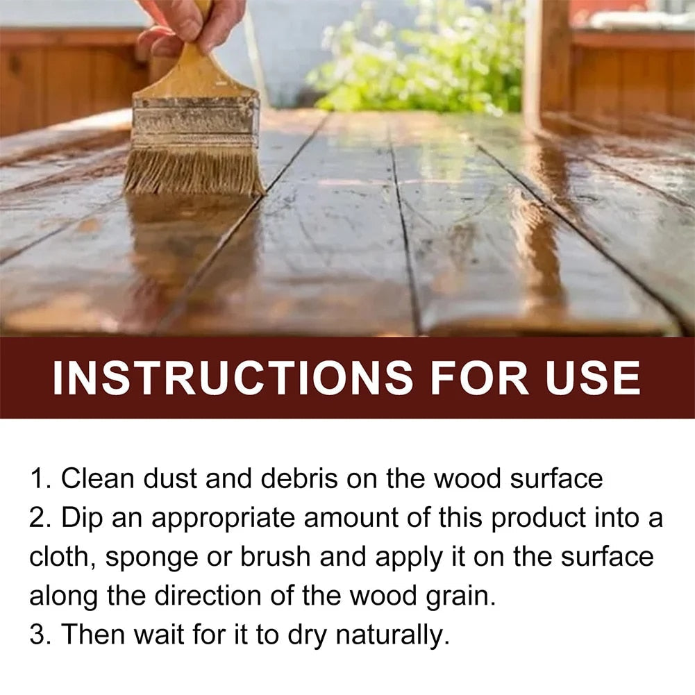 Wood Oil™ Outdoor anti-corrosive wax oil for wood