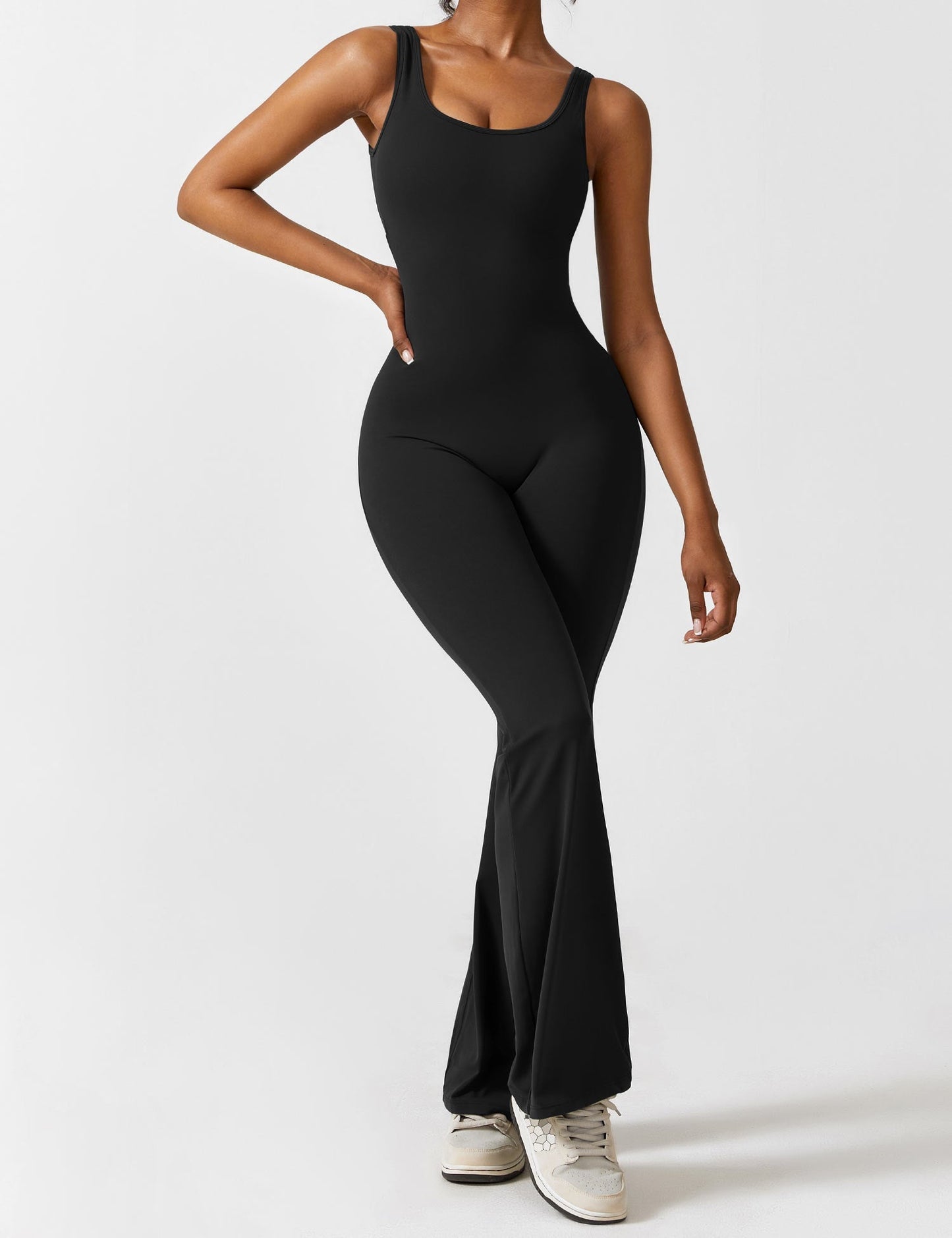 Roberta Fit™ Slim jumpsuit with a flap at the back
