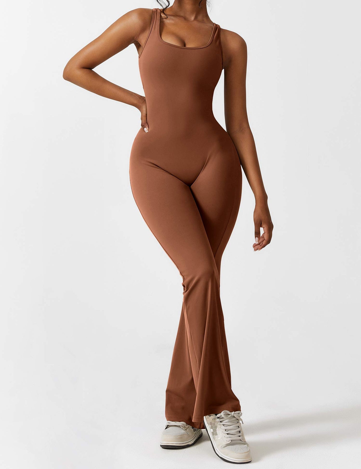 Roberta Fit™ Slim jumpsuit with a flap at the back