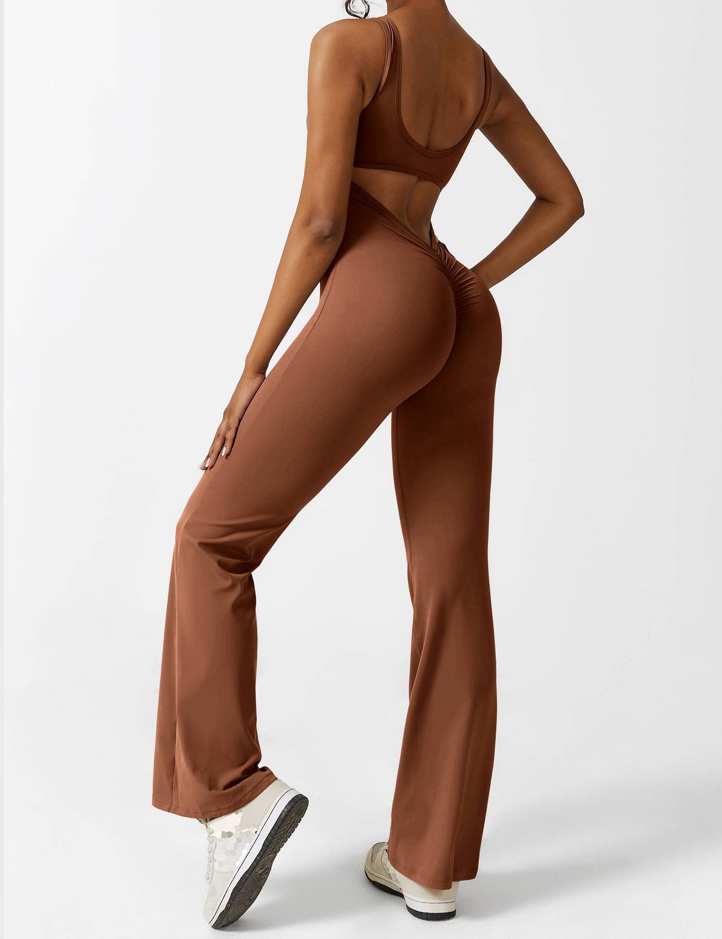 Roberta Fit™ Slim jumpsuit with a flap at the back