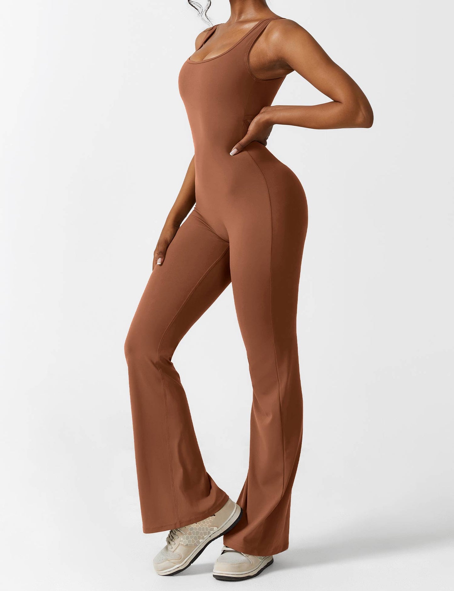 Roberta Fit™ Slim jumpsuit with a flap at the back