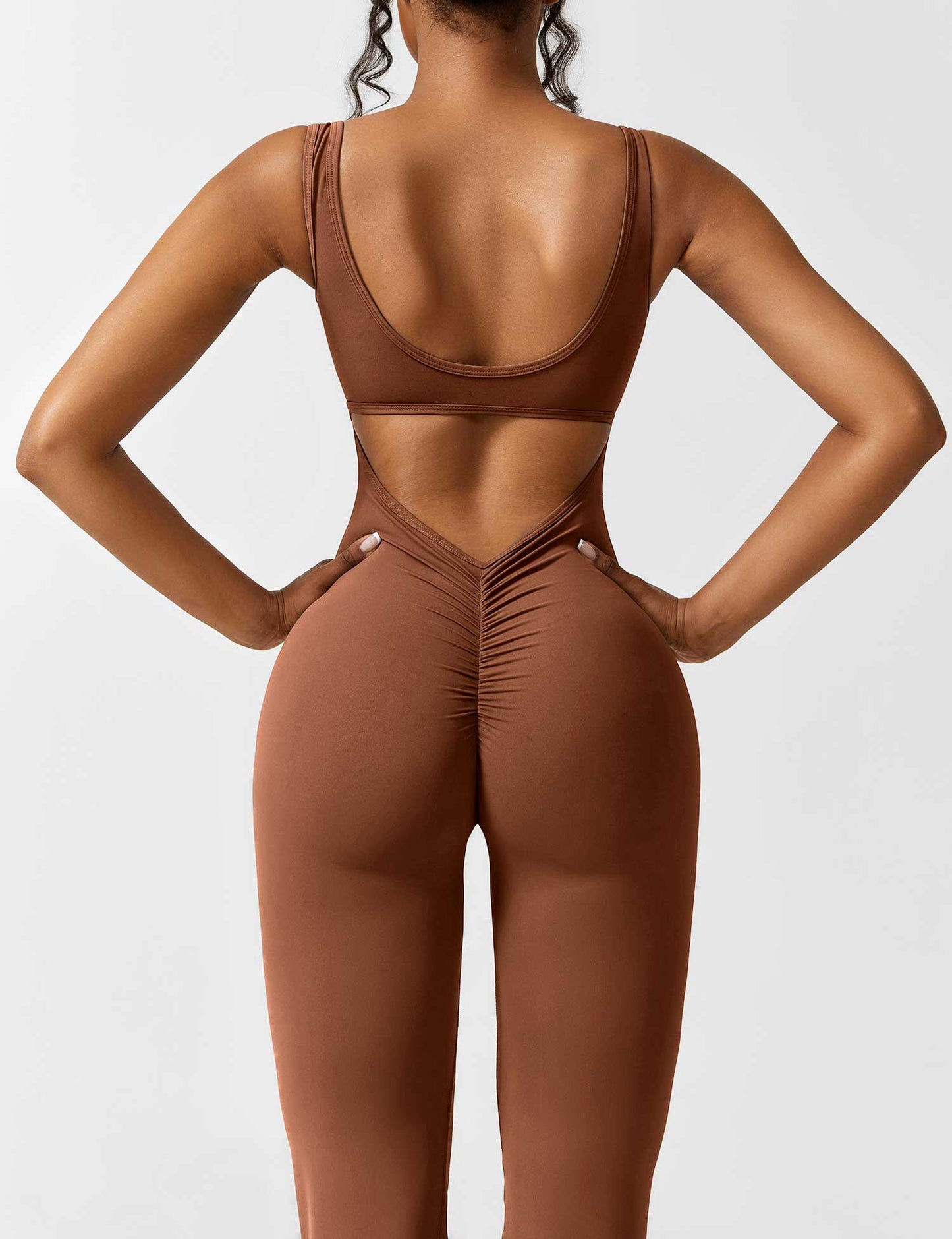 Roberta Fit™ Slim jumpsuit with a flap at the back