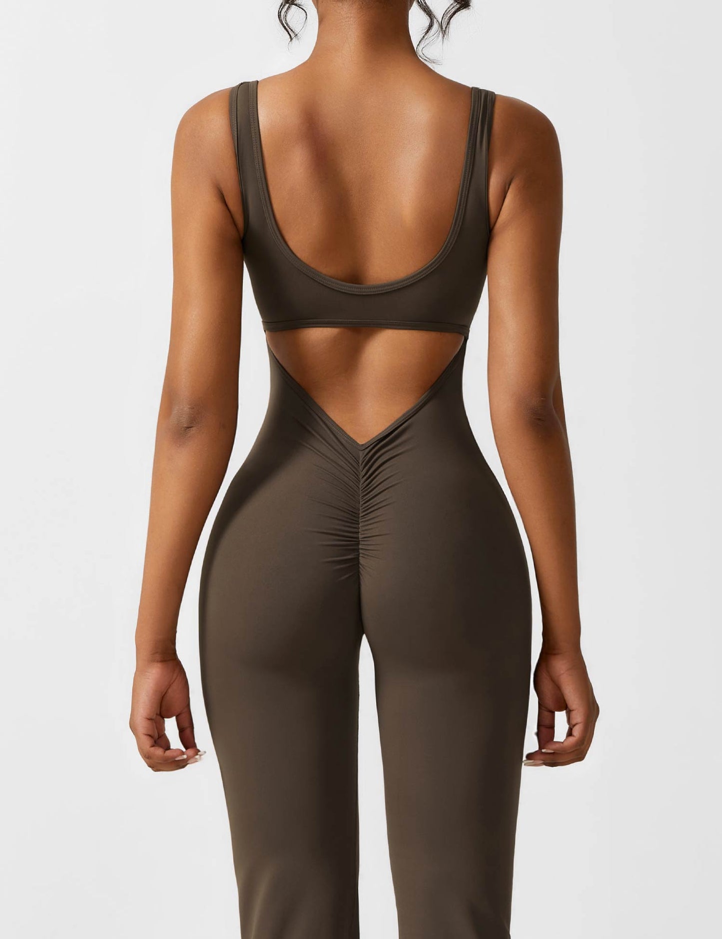 Roberta Fit™ Slim jumpsuit with a flap at the back