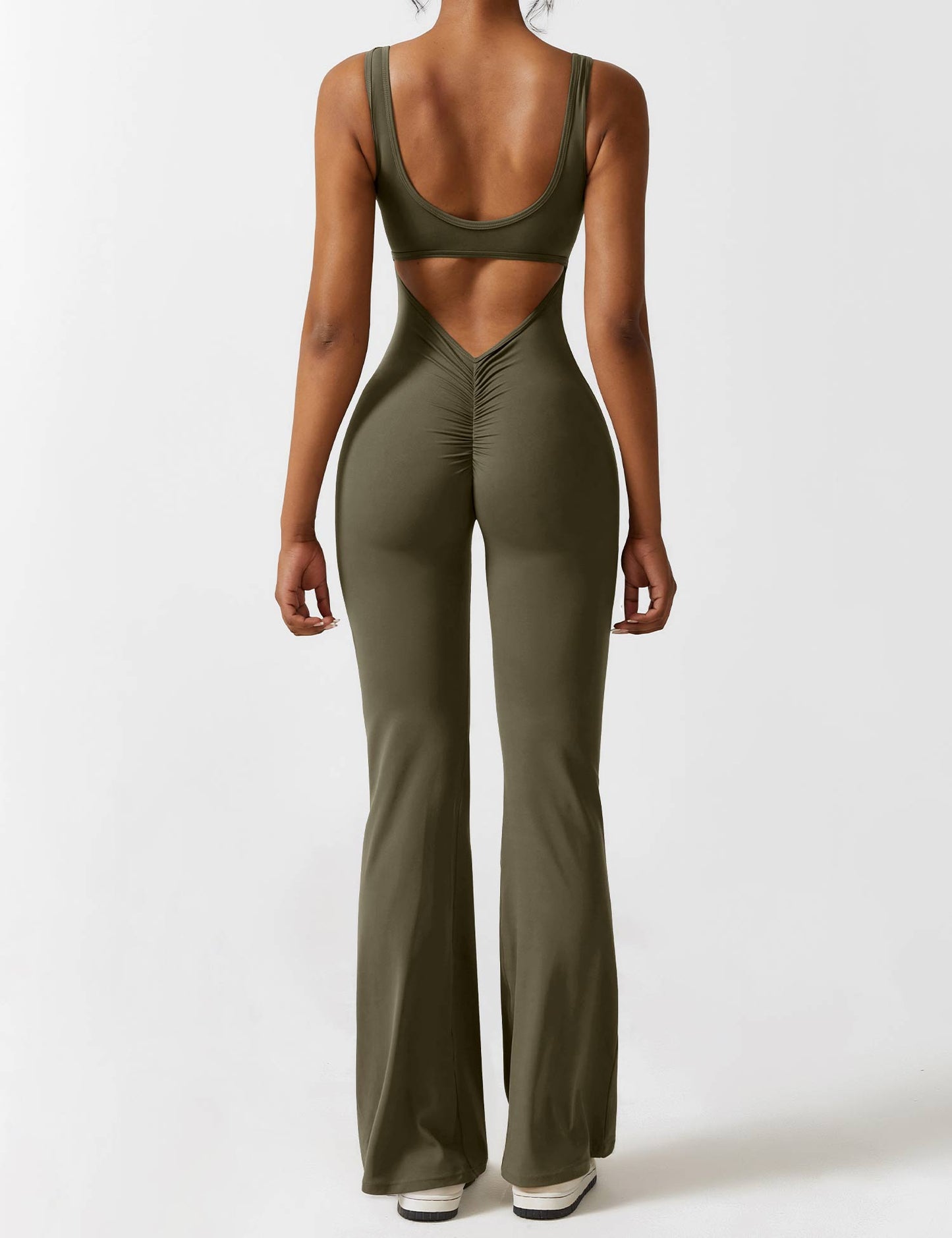 Roberta Fit™ Slim jumpsuit with a flap at the back