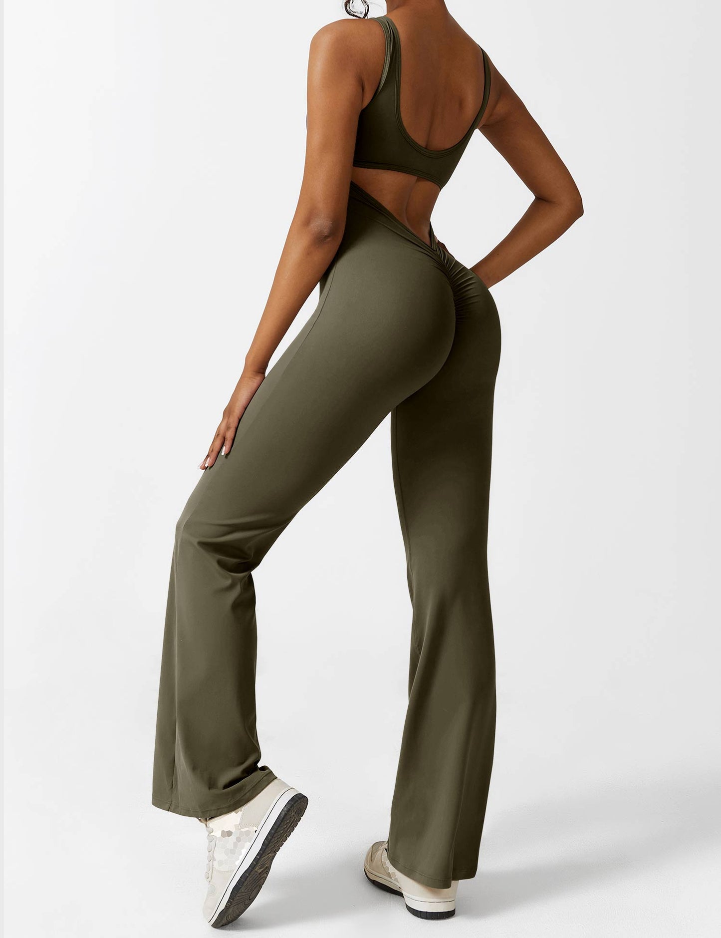 Roberta Fit™ Slim jumpsuit with a flap at the back