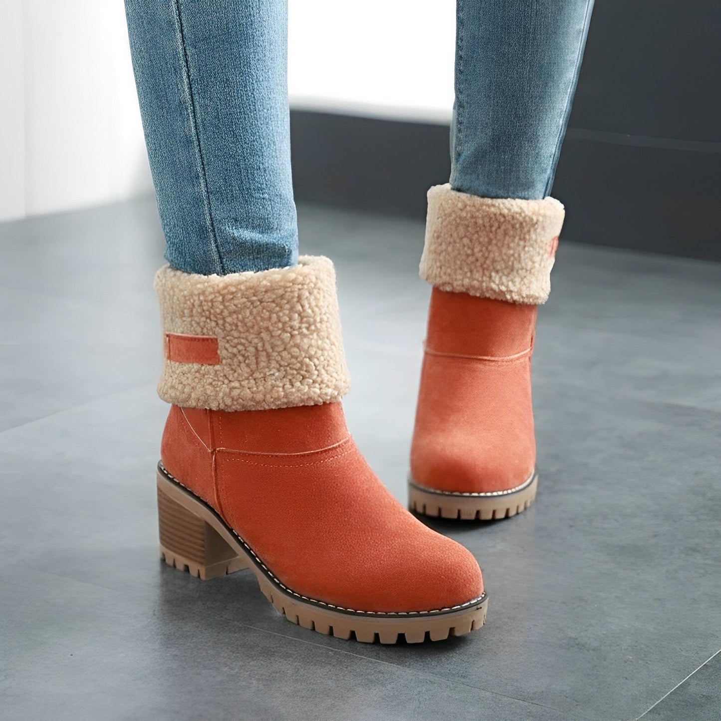 Angeline Bellamy™️ Stylish, warm woolen winter boots